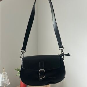 Black Shoulder Bag. Worn once.